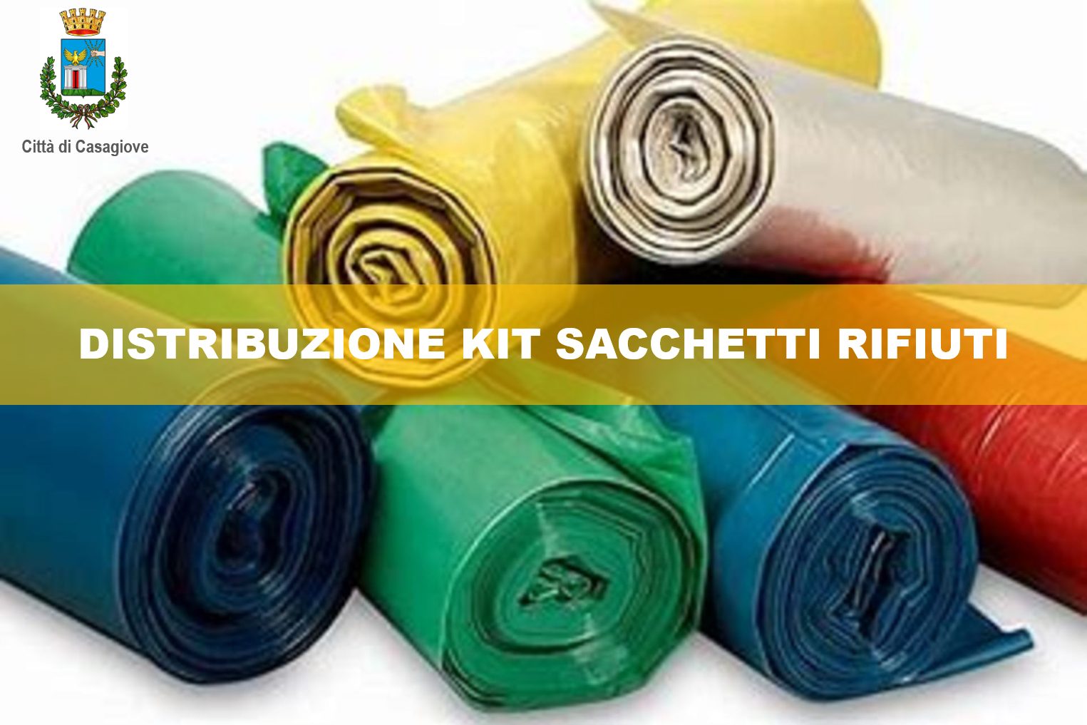 Casagiove Riparte La Distribuzione Dei Sacchetti Per I Rifiuti All