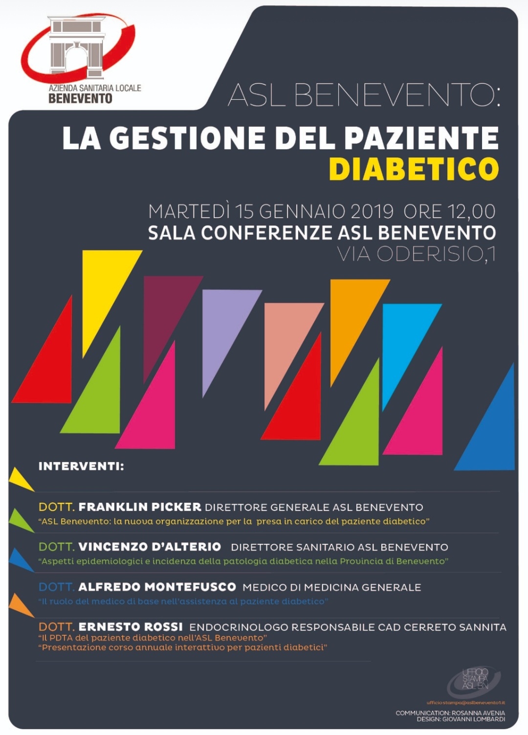 Asl Benevento, Conferenza Stampa Su “La Gestione Del Paziente Diabetico ...